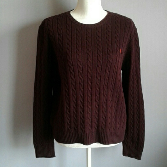 Ralph Lauren Sweaters - LRL Cable Knit Cotton Sweater L/XL Ralph Lauren Sweaters - LRL Cable Knit Cotton Sweater L/XL